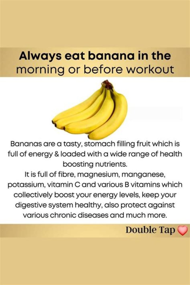 Can I eat banana before workout?