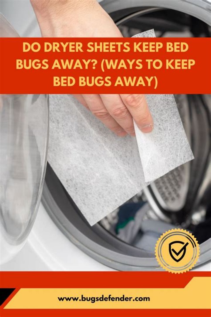 Does dryer sheets keep bees away?