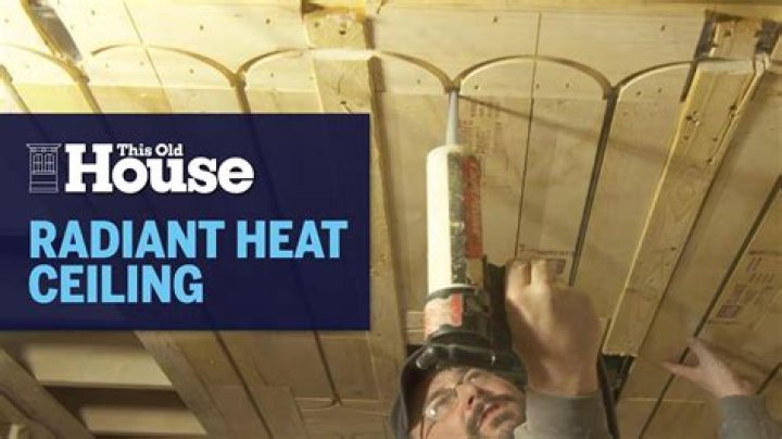 How do I get heat out of my ceiling?