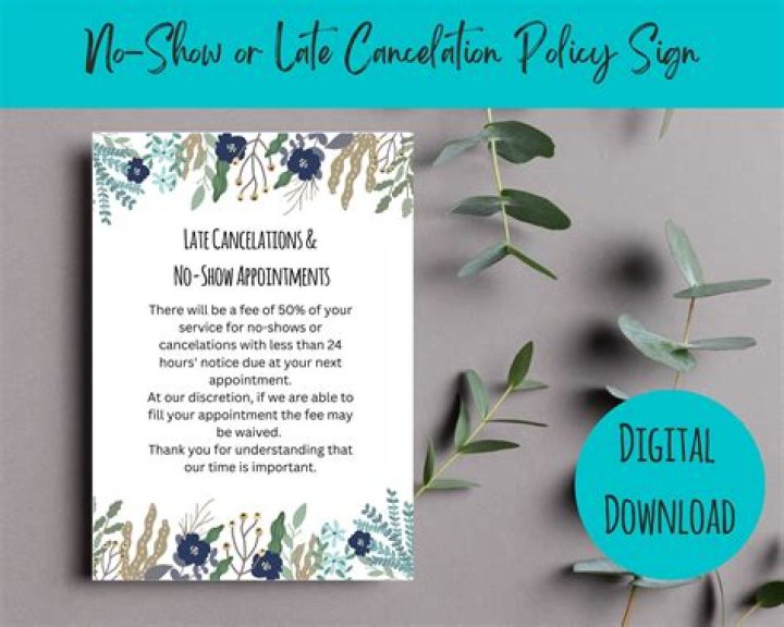 How do you handle last minute cancellations and no show clients?