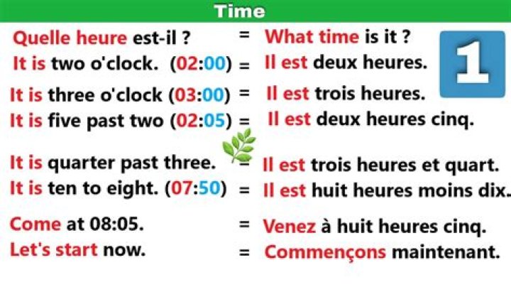 What does a tout a l Heure?