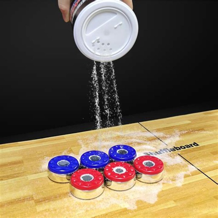 What is in shuffleboard powder?